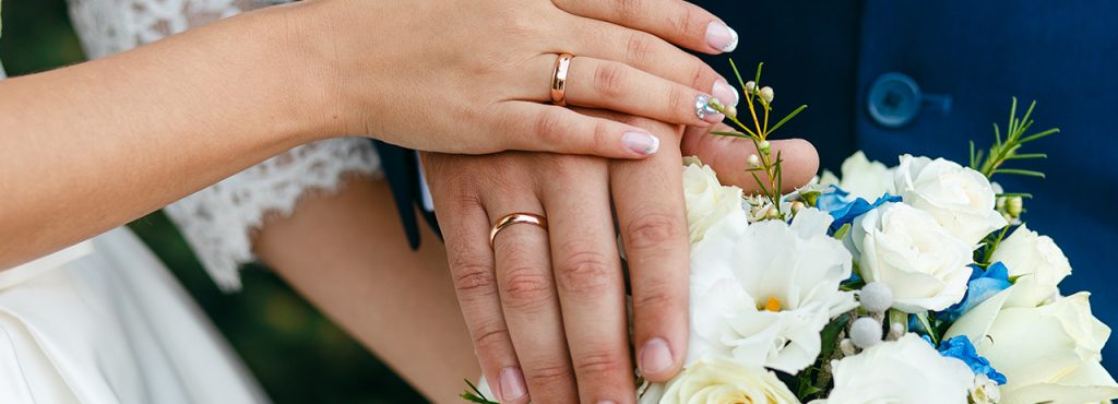 une bague de fiançailles