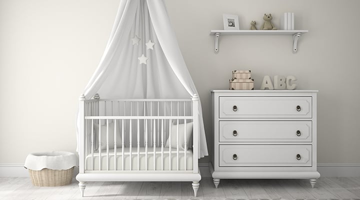 une chambre de bébé