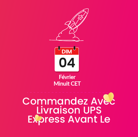 Commandez à Temps pour la Saint-Valentin!