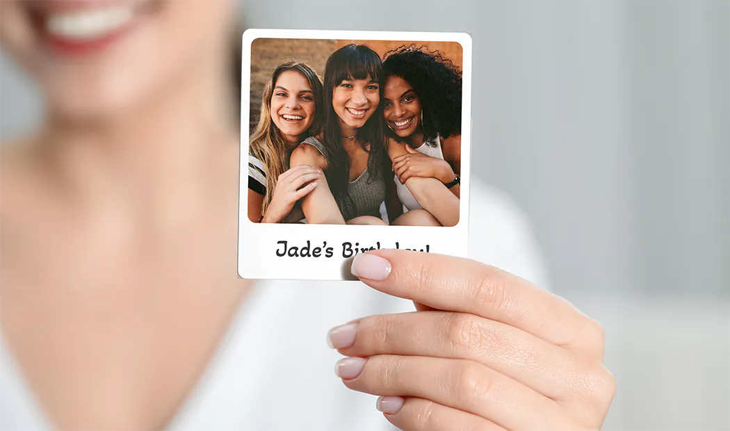 Magnet personnalisé photo - Magnets photos pour frigo