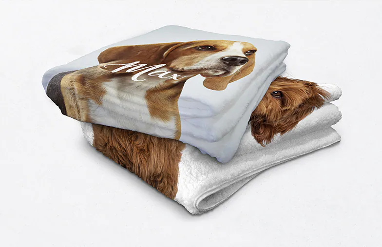 Couverture polaire sherpa imprimée noire et blanche pour canapé, motif