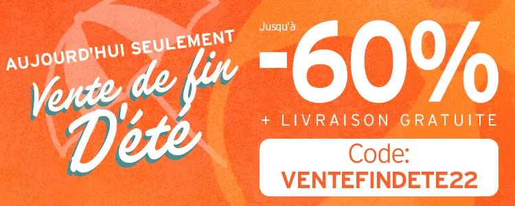 Soldes de fin d'été