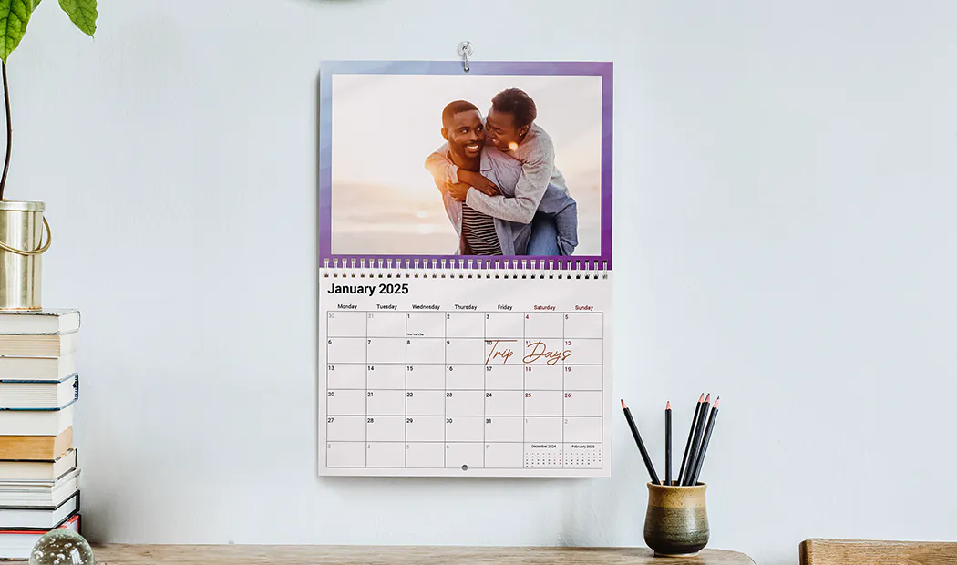 Calendrier Photo Mural