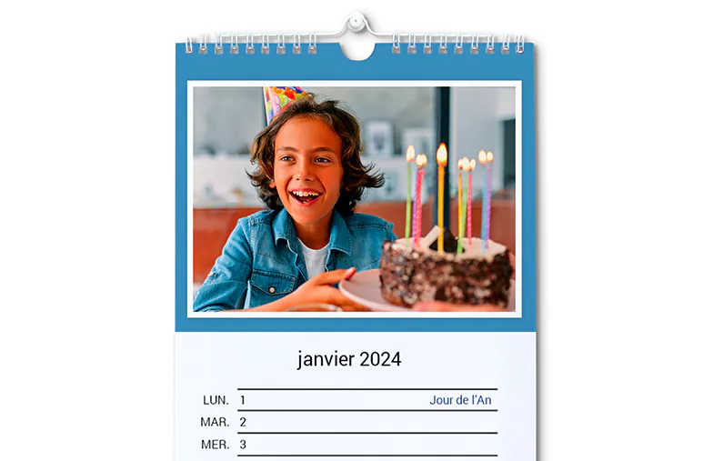Calendriers de cuisine|Calendrier Photo Mural Long|||||||||