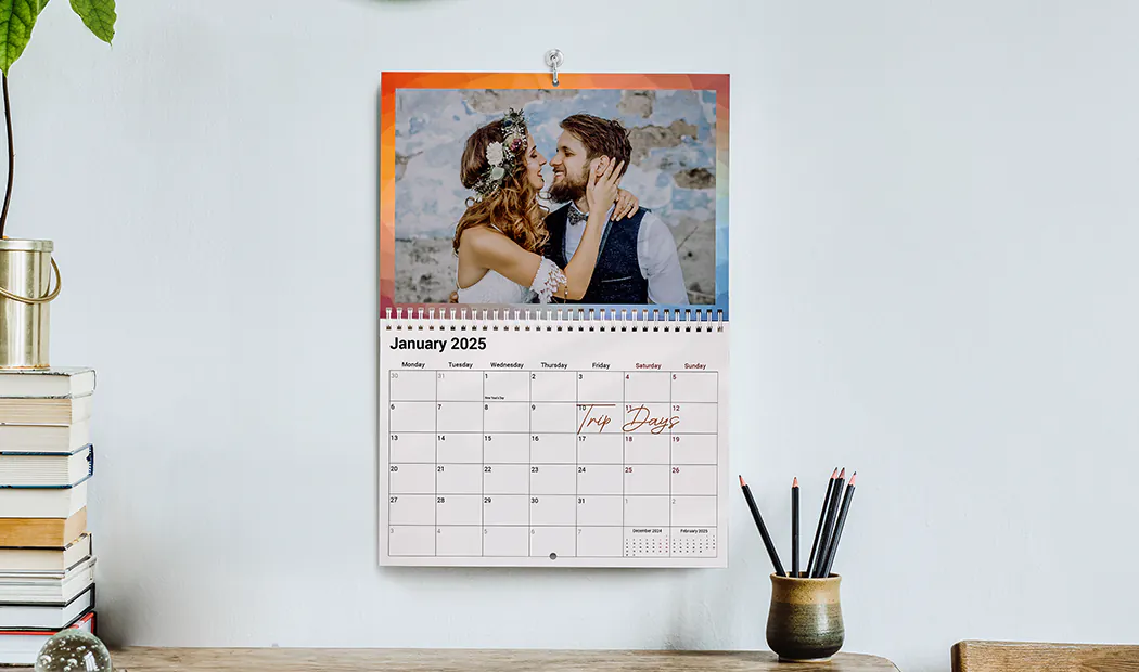 Calendrier Photo Mural