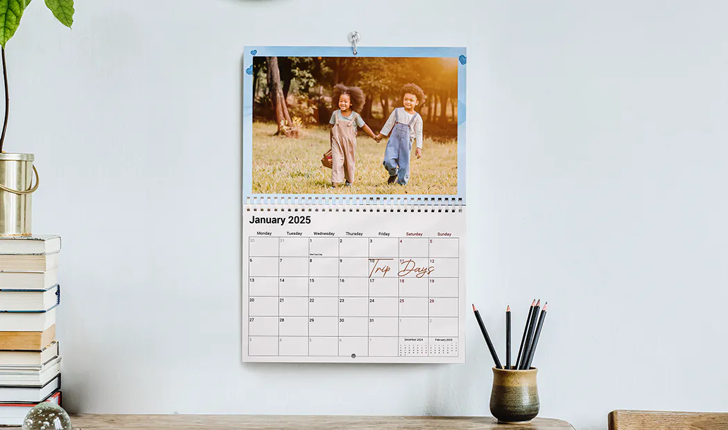 Calendrier Photo Mural