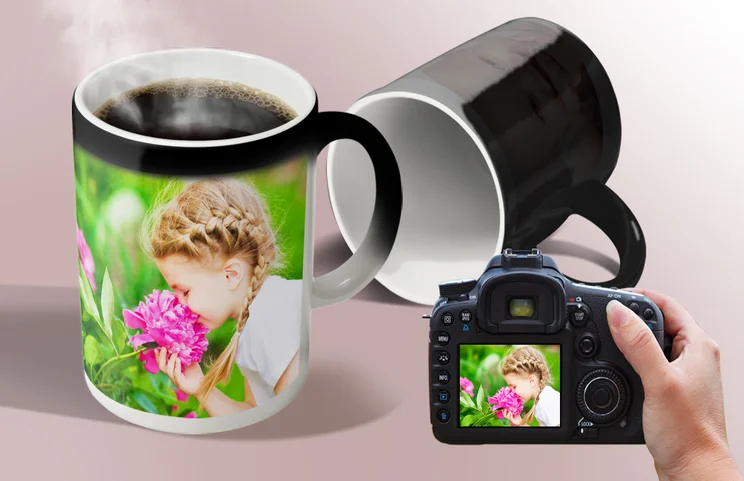 Mug magique personnalisé