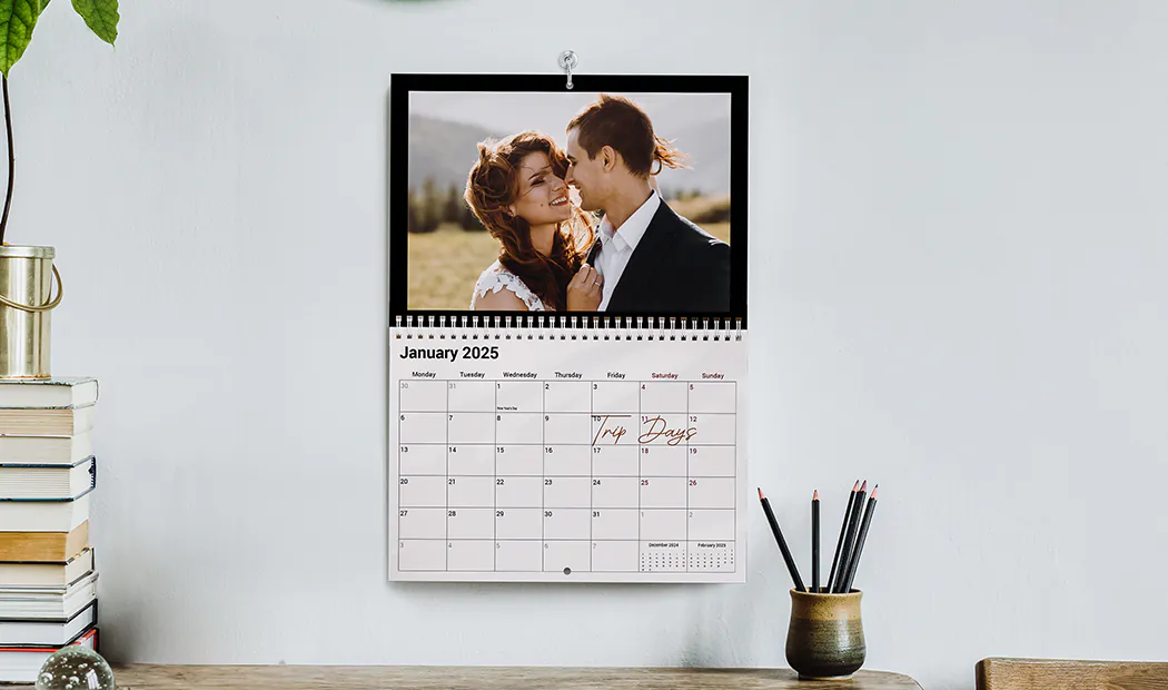 Calendrier Photo Mural