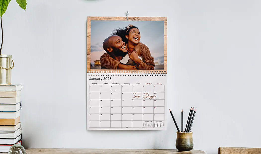 Calendrier Photo Mural