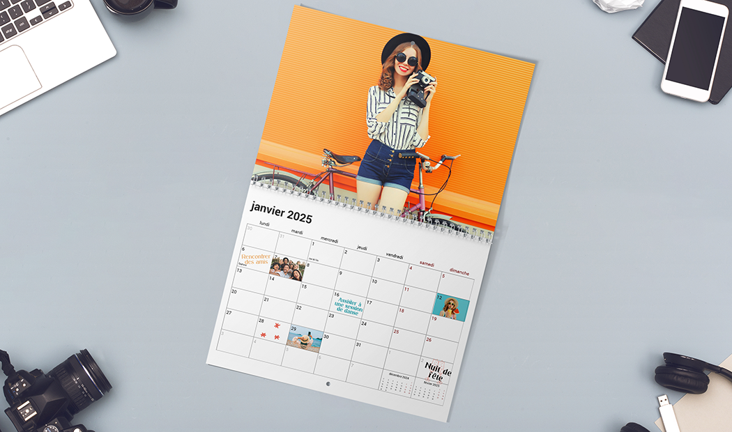 Calendrier Photo Mural
