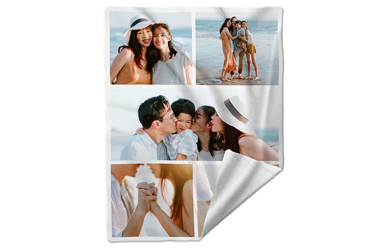Couverture en polaire personnalisée