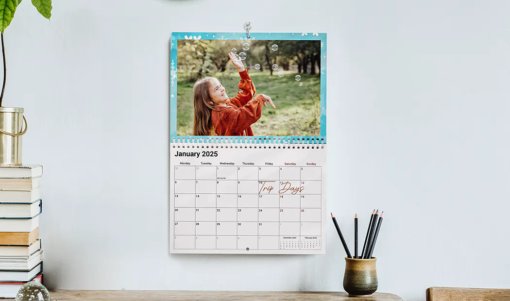 Calendrier Photo Mural