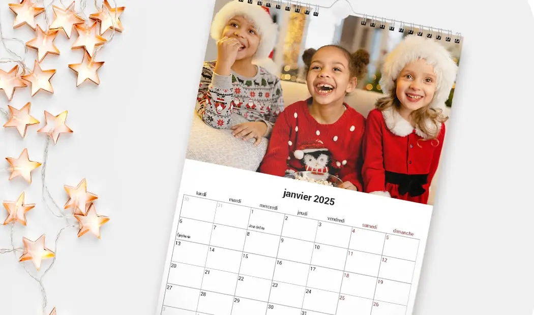 Calendrier Photo Mural