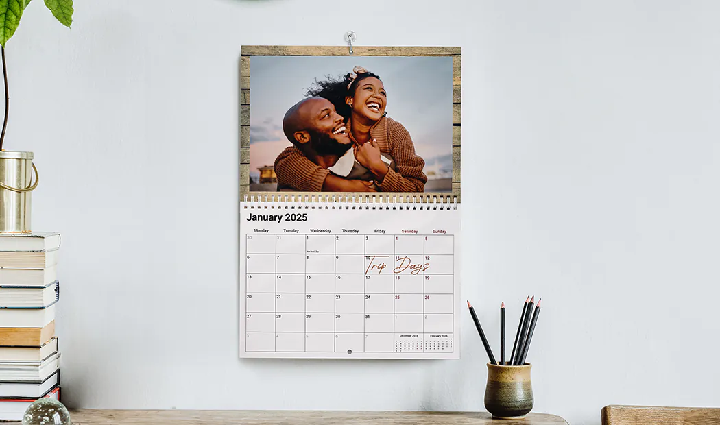 Calendrier Photo Mural