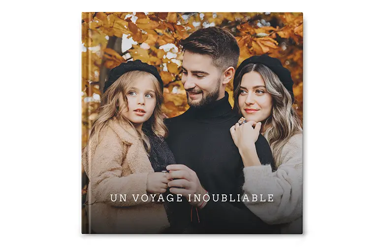 Livre photo à couverture rigide