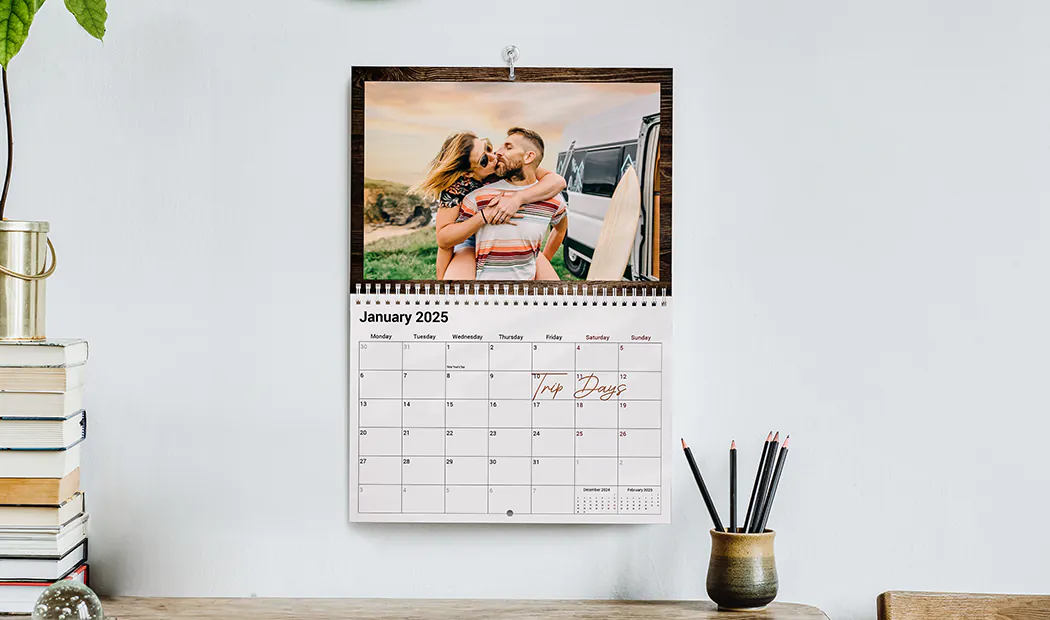 Calendrier Photo Mural