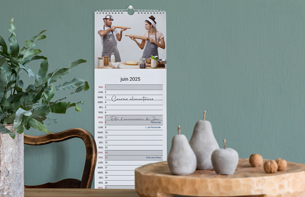 Calendriers de cuisine||||||||||