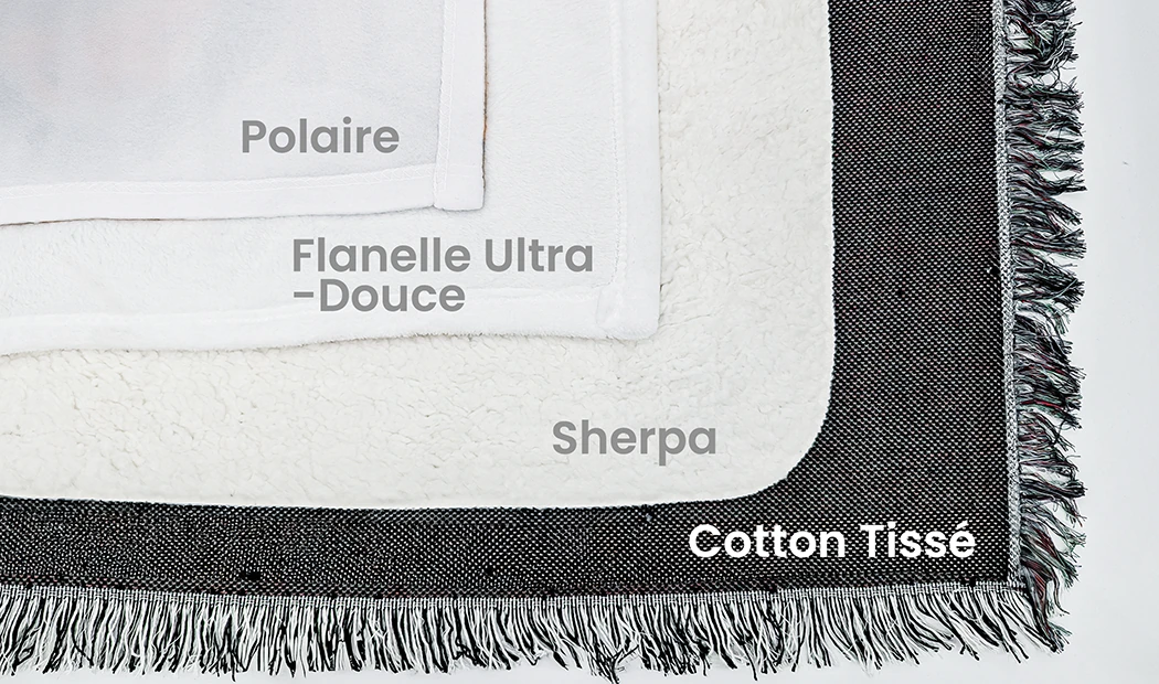 Couverture polaire personnalisée