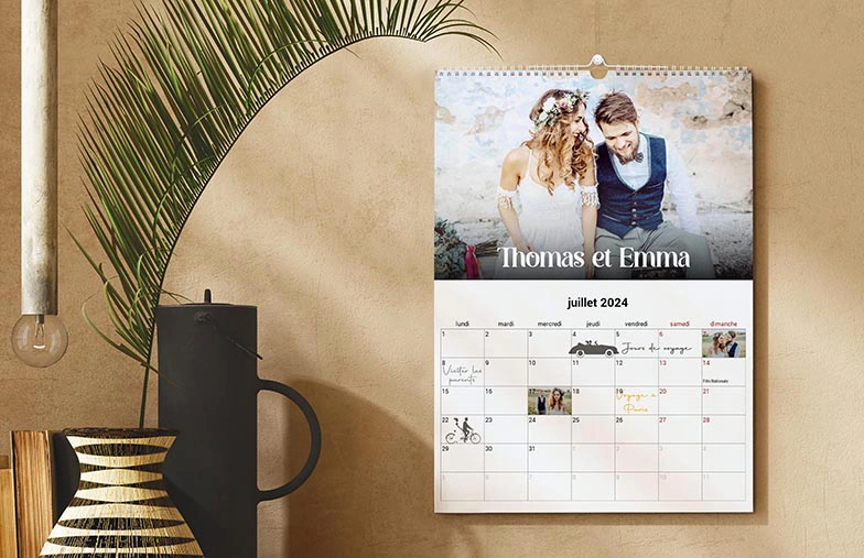 Calendrier photo muraux