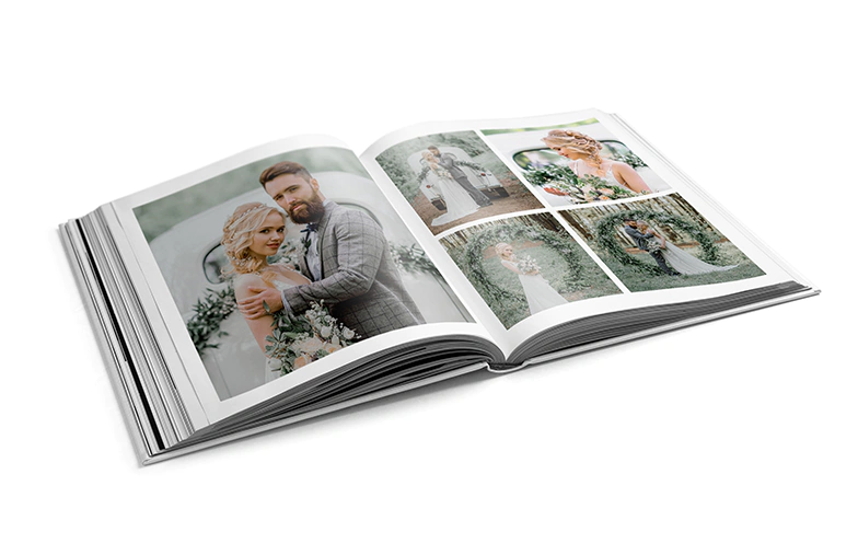 Livre photo à couverture rigide