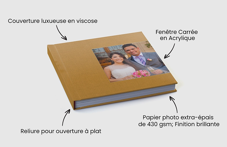 Livre photo à ouverture plate Luxe