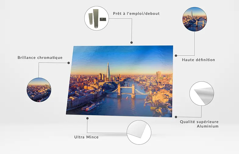 Tableau photo alu