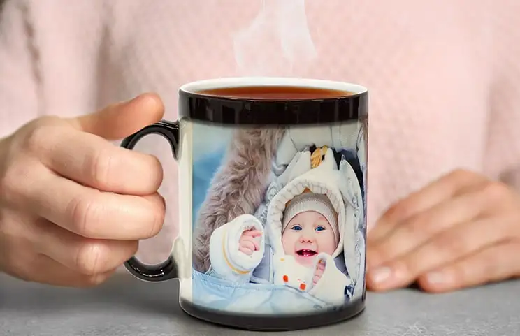 Mug magique personnalisé