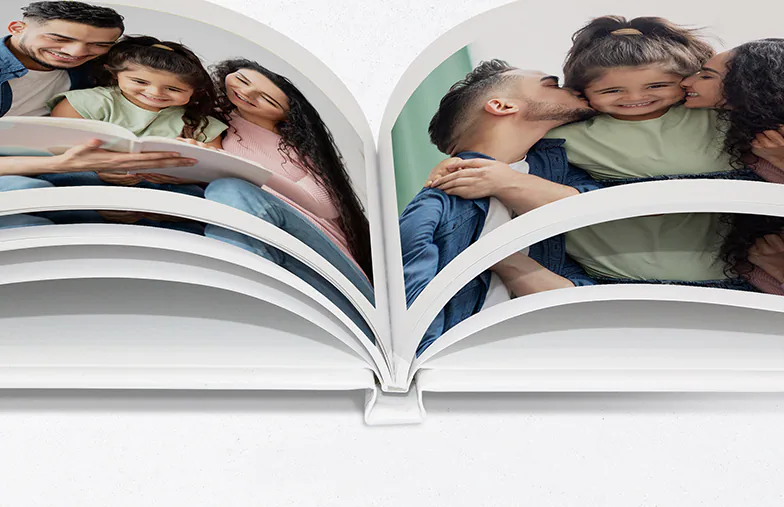 Livre photo à couverture rigide