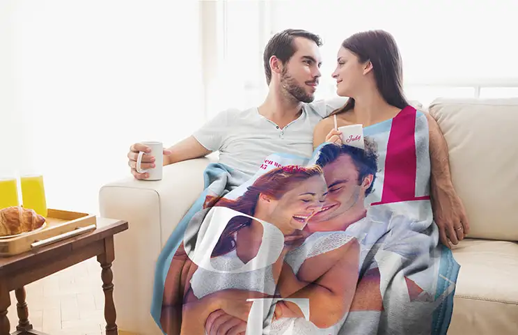 Couverture polaire personnalisée