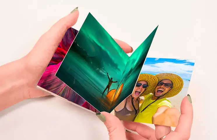 Mini livre (ouverture à plat)