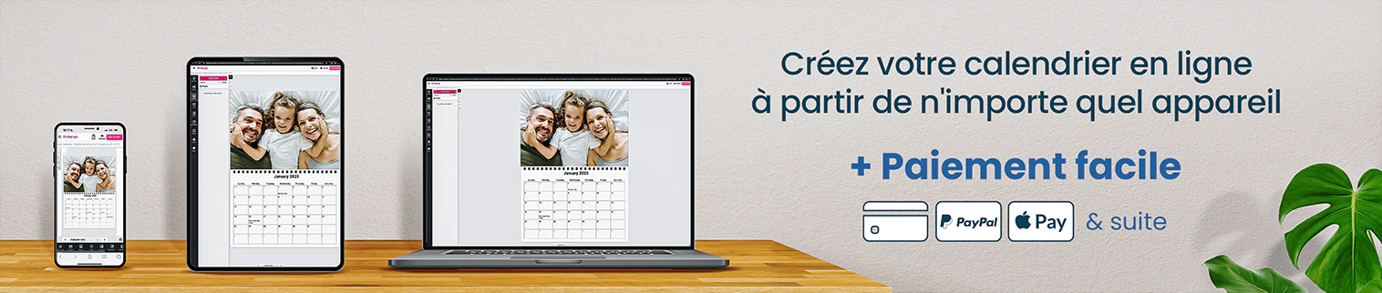 Créer à partir d'un appareil - Calendriers
